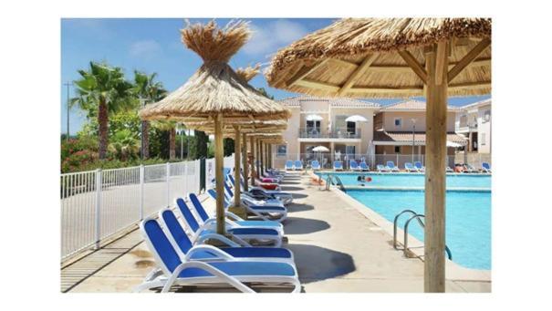Plages De Sable Fin, Piscine, Hammam, Tennis Lesclesdenicole La Londe-les-Maures Εξωτερικό φωτογραφία